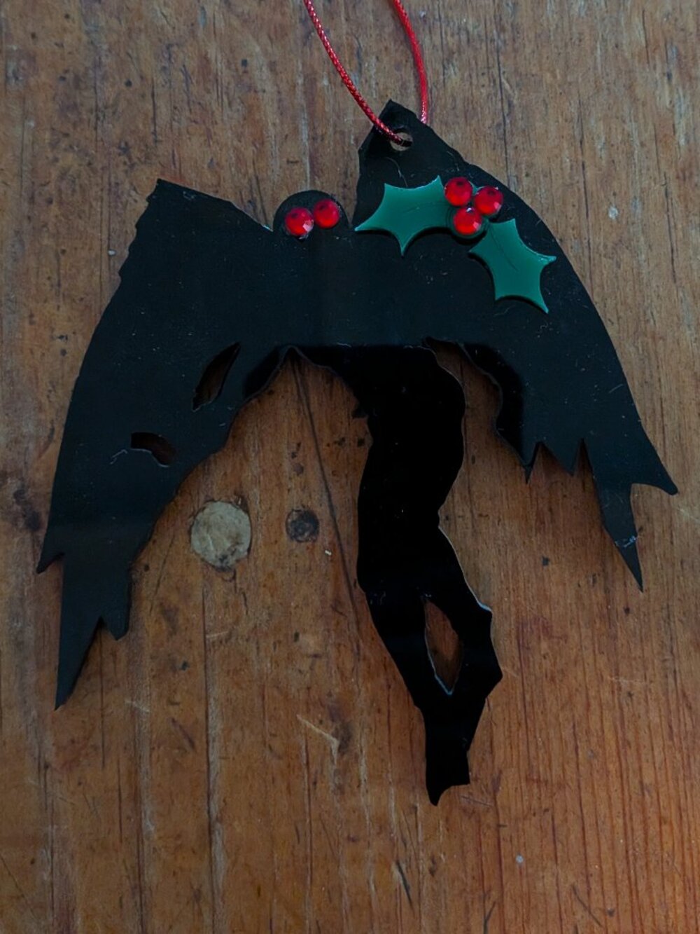 Mothman Christmas Ornament